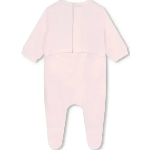 Hugo Boss Baby - Menina Manga Longa Footie, Rosa