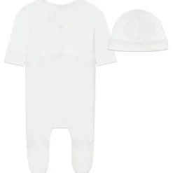 Hugo Boss Baby - Pijama e gorro Boss Boys, branco