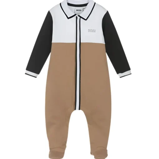 Hugo Boss Baby - Polo Footie Cookie, 1M