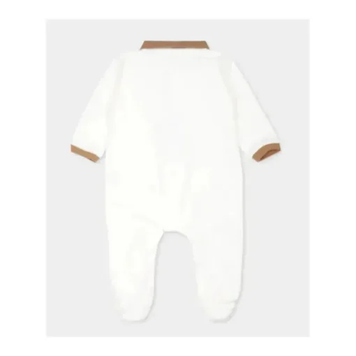 Hugo Boss Baby - Polo Footie, Branco/Bege