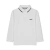 Hugo Boss Baby - Polo Piquet Manga Longa, Branco