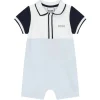 Hugo Boss Baby - Polo Pique Overall Pale Blue