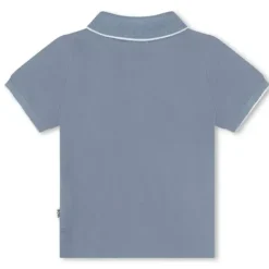 Hugo Boss Baby - Polo Piquet Manga Curta, Azul