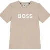 Hugo Boss Baby - Short Sleeves Tee-Shirt Boy Stone