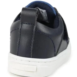 Hugo Boss Baby - Tênis Com Logotipo Elástico, Azul Marinho