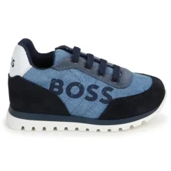 Hugo Boss Baby - Tênis jeans menino, azul marinho
