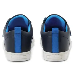 Hugo Boss Baby - Tênis masculino com logotipo de velcro marinho