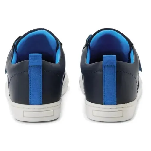 Hugo Boss Baby - Tênis masculino com logotipo de velcro marinho