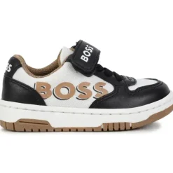 Hugo Boss Baby - Tênis Menino, Preto/Bege