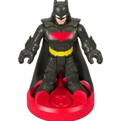 Imaginext DC Super Friends, Ninja Armor Batmobile, Preto/Vermelho