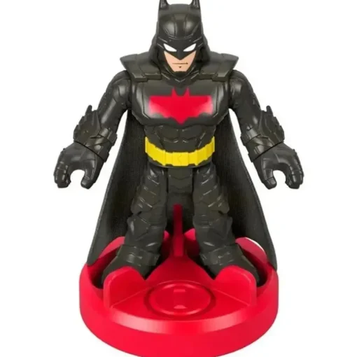 Imaginext DC Super Friends, Ninja Armor Batmobile, Preto/Vermelho