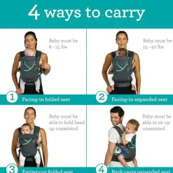 Infantino - Carry On Active Multi-Pocket Carrier