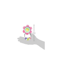 Infantino - chocalho de flor goma Spin &amp; Teethe
