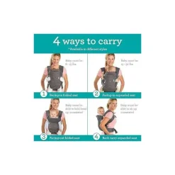 Infantino - Conjunto de bolsa para fraldas e porta-fraldas 4 em 1 Flip conversível