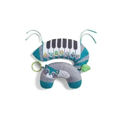 Infantino - Cresça comigo 3 em 1 Tummy Time Piano, Raccoon