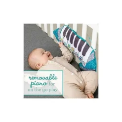 Infantino - Cresça comigo 3 em 1 Tummy Time Piano, Raccoon