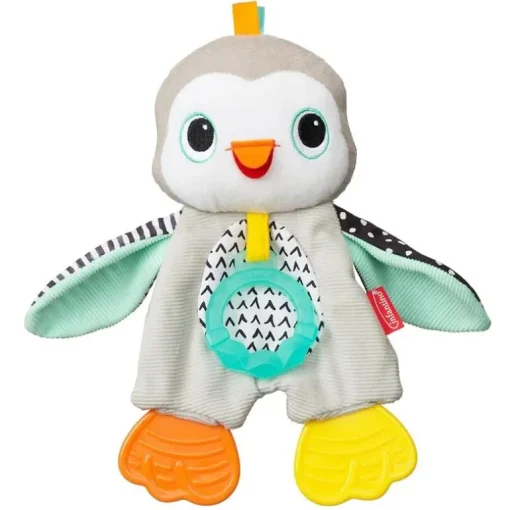 Infantino - Cuddly Teether, Penguin