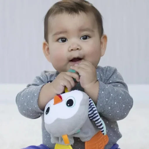 Infantino - Cuddly Teether, Penguin