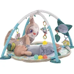 Infantino - 4-em-1 Jumbo Baby Activity Gym &amp; Ball Pit - Preguiça