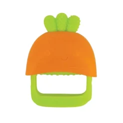 Infantino - Handy Dandy Teething Miitt, Carrot