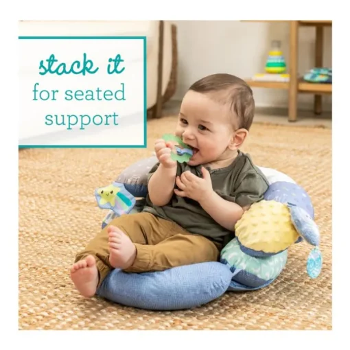 Infantino - 2-In-1 Tummy Time & Seated Support
