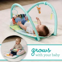 Infantino - Kick N Keys 7-In-1 Musical Piano Activity Gym