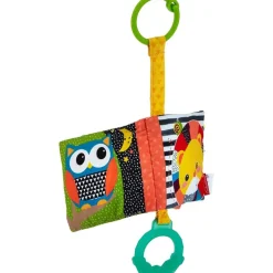 Infantino - Link & Crinkle Animal Counting Book