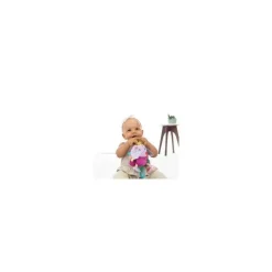 Infantino - Pull &amp; Shake Jittery Pal - Elefante Roxo - Brinquedo de bebê