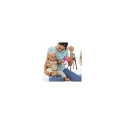 Infantino - Pull &amp; Shake Jittery Pal - Elefante Roxo - Brinquedo de bebê