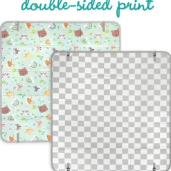 Infantino - Tapete de espuma macia dobrável Wee Wild Ones