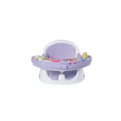 Infantino - Wee Wild Ones Music &amp; Lights 3 em 1 Discovery Seat &amp; Booster, Lavanda
