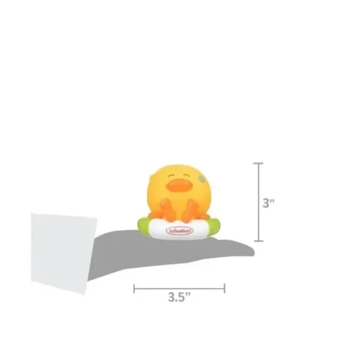 Infantino - Wee Wild Ones - Testador de banheira de pato