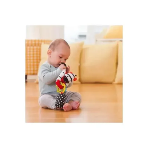 Infantino - Wrap Around Chiming Pal (Elefante/Zebra) Item variado - 1 contagem