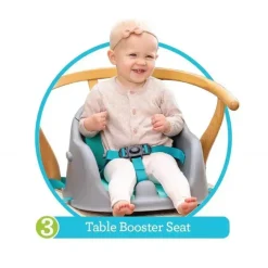 Infantino Music &amp; Lights 3 em 1 Discovery Assento &amp; Booster, Assento Infantil e Cadeira de Alimentação