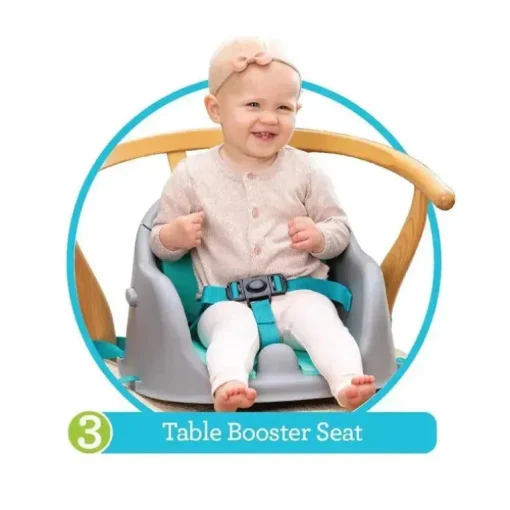 Infantino Music &amp; Lights 3 em 1 Discovery Assento &amp; Booster, Assento Infantil e Cadeira de Alimentação
