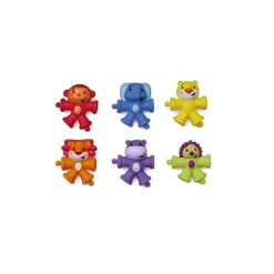 Infantino S16 Snap &amp; Pop Pals Sensorial, Multicolorido