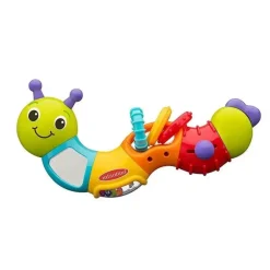 Infantino Topsy Turvy Twist and Play Caterpillar Rattle, Multicolorido
