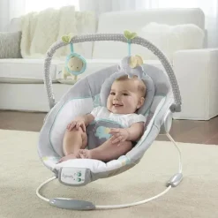 Ingenuity - Assento infantil calmante para bebês com vibrações, Morrison