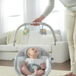 Ingenuity - Assento infantil calmante para bebês com vibrações, Morrison