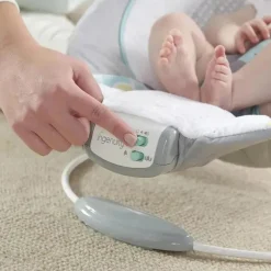 Ingenuity - Assento infantil calmante para bebês com vibrações, Morrison