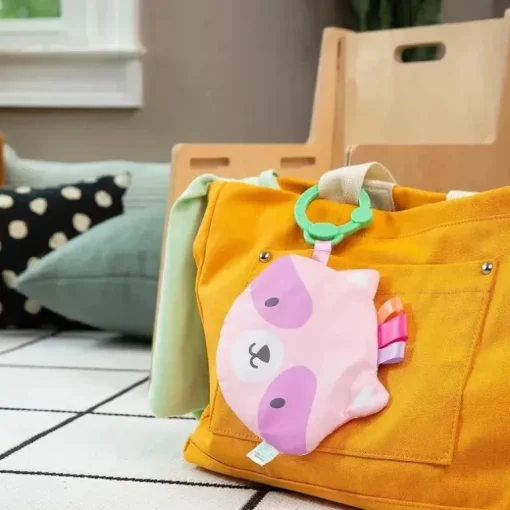 Ingenuity - Brinquedo Dobrável de Guaxinim para Recém-nascidos