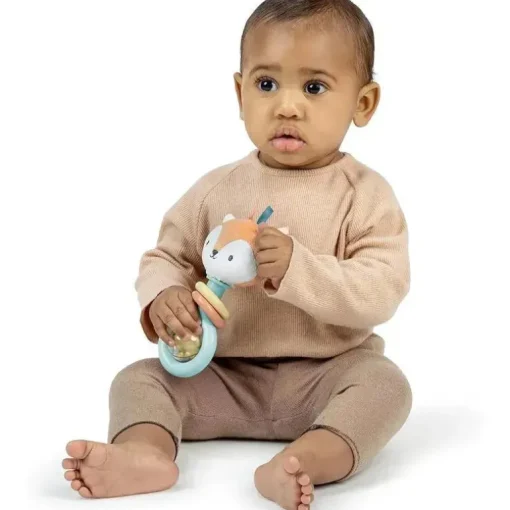 Ingenuity - Chocalho Kitt Ring para bebê