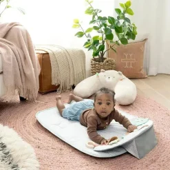 Ingenuity - Cosy Prop 4 em 1 Sit Up &amp; Prop Activity Mat, Nate