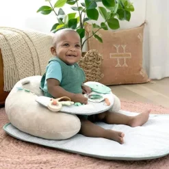 Ingenuity - Cosy Prop 4 em 1 Sit Up &amp; Prop Activity Mat, Nate