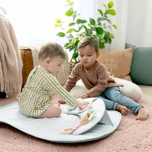 Ingenuity - Cosy Prop 4 em 1 Sit Up &amp; Prop Activity Mat, Nate