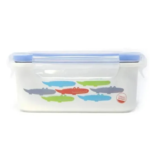 Innobaby - lanche ou lancheira de aço inoxidável Keepin' Fresh, 16 onças, jacaré