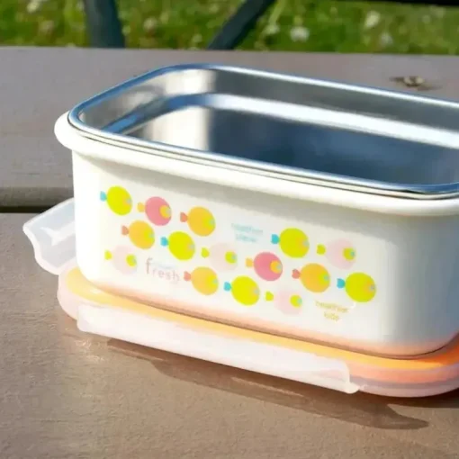 Innobaby - lanche ou lancheira de aço inoxidável Keepin' Fresh, 16 onças, jacaré