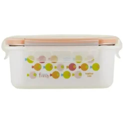 Innobaby Keepin' Fresh Lancheira Bento de aço inoxidável/recipiente de comida, laranja/peixe