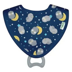 Iplay - 3 Pk Muslin Stay-Dry Babetes, Coruja Azul 0/12 Meses