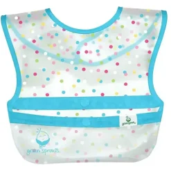 Iplay - Babadores de limpeza Snap &amp; Go (3 unidades), cupcakes rosa, 9 a 18 meses